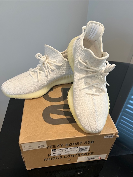 adidas Other - Adidas Men’s Yeezy Boost 350 V2 Cream White Size 10.5